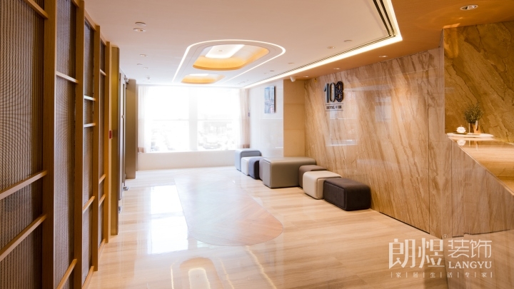 現(xiàn)代主義風(fēng)格酒店裝修效果圖-接待區(qū)