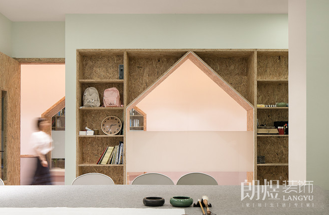 書法培訓(xùn)教室裝修效果