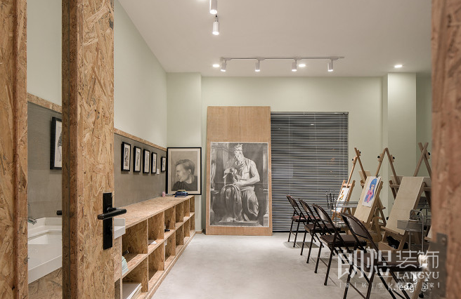 繪畫培訓(xùn)教室裝修效果圖